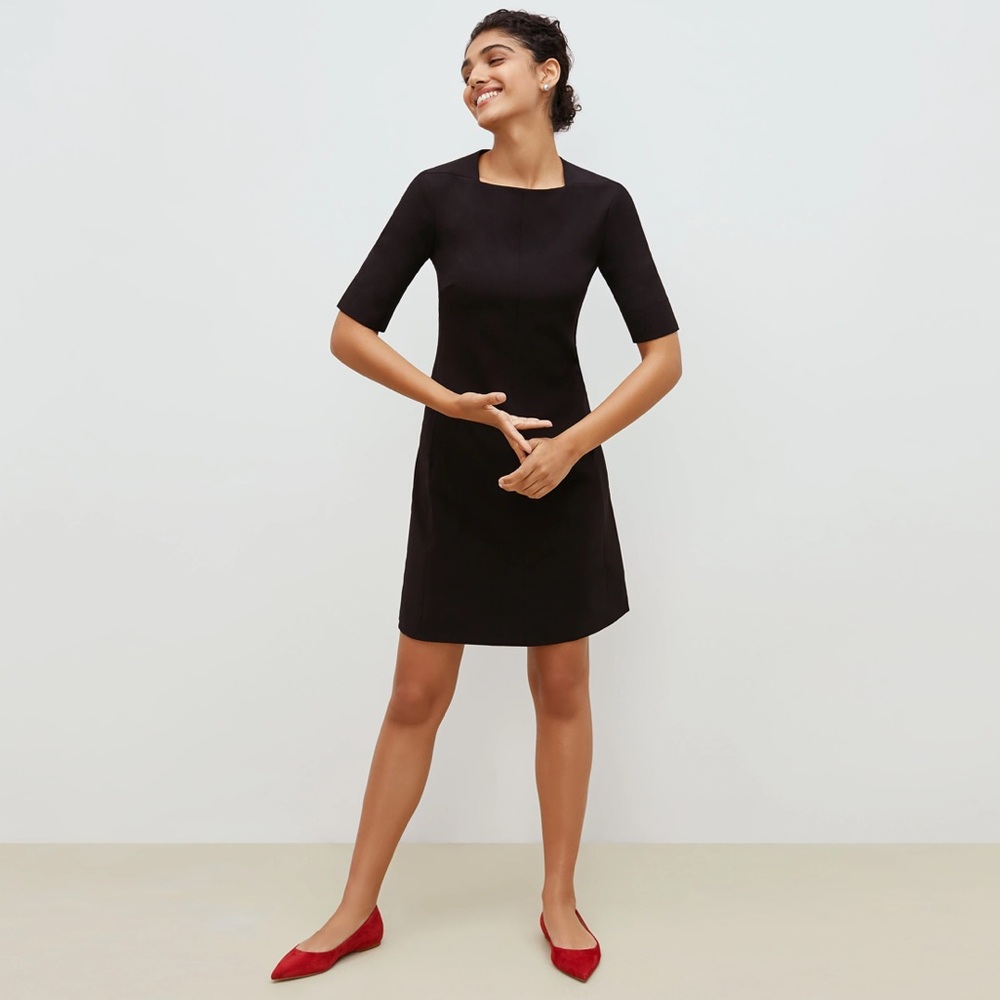 MM Lafleur Classic Emily Dress A-Line Shift Midnight Black 18